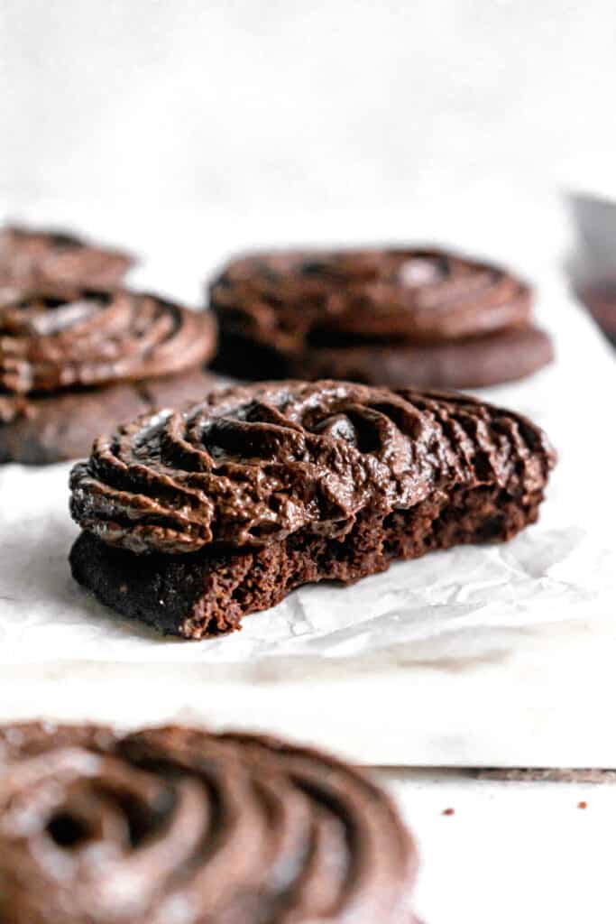 Copycat Chocolate Crumbl Cookies - ThatBakeBlog