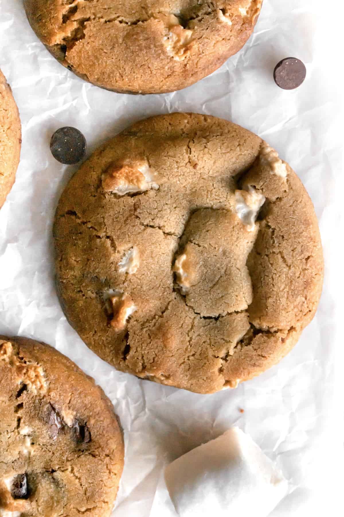 Chocolate Chip Marshmallow Cookies