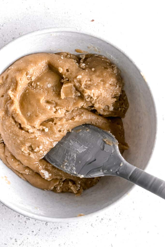 cookie dough in a bowl